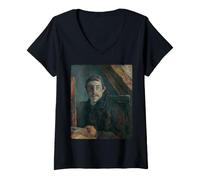 Femme Paul Gauguin T-Shirt avec Col en V