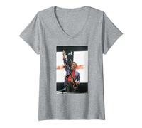 Femme Paul McCartney des Beatles à Glastonbury Andy Willsher T-Shirt avec Col en V
