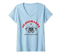 Femme Peacemaker We're Back T-Shirt avec Col en V