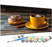 femme Peinture Numero Adulte,Grand Peinture par Numero Adulte fleur Motif Désign,DIY Loisirs Créatifs Adultes Artisanat Kit avec Pinceaux et Peintures pour Decoration Chambre Sans Cadre 30x60cm J3-731