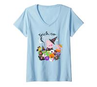 Femme Peppa Pig Halloween Trick Or Treat Witch Costume T-Shirt avec Col en V