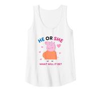 Femme Peppa Pig Mummy Pig He Or She Débardeur