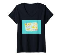Femme Peppa Pig Play Time T-Shirt avec Col en V