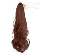 Femme Perruque queue de cheval haute avec vagues moelleuses conçue for créer un look tête mort Embellir(Natural)