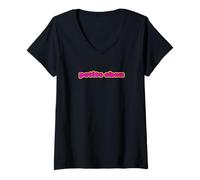 Femme Petit Chou T-Shirt avec Col en V