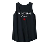 Femme Petite Copine Humoristique Princesse Chieuse Débardeur