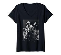 Femme Phil Lesh, Bassiste de Grateful Dead, Reckoning Era T-Shirt avec Col en V