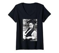 Femme Photo de George, garçon du Culture Club, 1982 T-Shirt avec Col en V