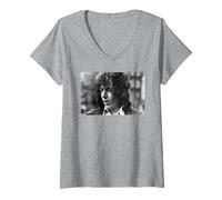Femme Photo de Neil Diamond, Hot August Night Era 1972 T-Shirt avec Col en V