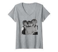 Femme Photo du Groupe Bananarama : Really Saying Something, 1982 T-Shirt avec Col en V