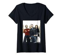 Femme Photo du Groupe Killers Brandon Flowers : Michael Robert Williams T-Shirt avec Col en V