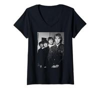 Femme Photo du Groupe The Troggs Wild Thing, 1967 T-Shirt avec Col en V