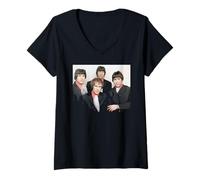 Femme Photo du Groupe The Troggs Wild Thing, 1968 T-Shirt avec Col en V