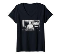 Femme Photographie d'archives de David Bowie : l'homme tombé sur Terre, Duffy T-Shirt avec Col en V