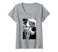 Femme PJ & Duncan Ant & Dec Ready to Rhumble par Andy Willsher T-Shirt avec Col en V