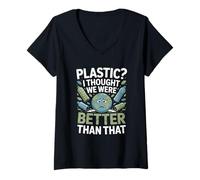 Femme Plastique ? I Thought We Were Better Than T-Shirt avec Col en V