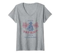 Femme Please Be Patient with Me I'm from The 1900s Funny T-Shirt avec Col en V