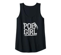 Femme Poe Girl Fille de Poe Design Littéraire Débardeur