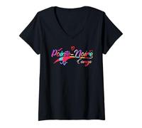 Femme Pointe-Noire Congo | Vacation Travel T-Shirt avec Col en V
