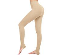 Femme Polaire Leggings Collants Doublé Polaire Pantalons Collants Élastiques Taille Haute Extensible Collant en Molleton Résistant Opaque Leggings Chaud Automne Hiver