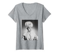 Femme Portrait de Barbara Windsor Eastenders The Rag Trade T-Shirt avec Col en V