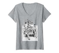Femme Portrait du Ballet Spandau de l'époque des Voyages vers la Gloire, 1981 T-Shirt avec Col en V