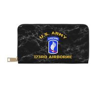 Femme Pouch Bourse 173E Armée Américaine Fille Pochette Longue Coin Purse Wallet Fermeture Éclair Porte Monnaie Femme pour Enfant, Femme, Meilleur Cadeau