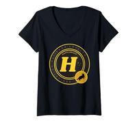 Femme Poufsouffle Loyauté Harry Potter Nouveau Design 2025 T-Shirt avec Col en V