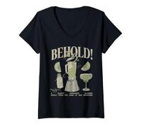 Femme Practical Magic 2 Behold a Slushy Margarita Machine T-Shirt avec Col en V