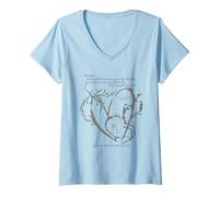 Femme Practical Magic Always Throw Spilled Salt T-Shirt avec Col en V