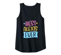 Femme Prénom personnalisé Best Alexis Ever Matching Débardeur