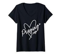 Femme Priing CASA Tribunal nommé Avocat spécial Mentor CASA T-Shirt avec Col en V