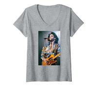 Femme Prince in Manchester Nude Tour en Direct 1990 T-Shirt avec Col en V