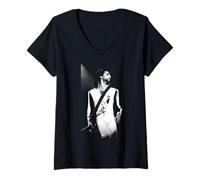 Femme Prince Live Nude Tour Graffiti Bridge Era 1990 T-Shirt avec Col en V