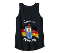 Femme Princesse Allemande Noire d'Allemagne Africaine Débardeur