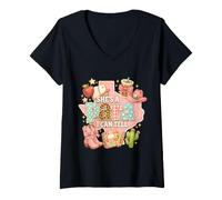 Femme Professeure de Para-Profession, Je Peux Le dire aux Femmes paraprofessionnelles T-Shirt avec Col en V