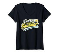 Femme Professeurs de Test de Jour d'essai - Encouragez Les élèves à motiver T-Shirt avec Col en V