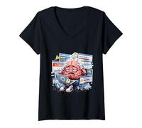 Femme Programmateur d'erreurs cérébrales drôles T-Shirt avec Col en V