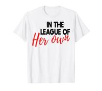 Femme propriétaire d'entreprise dans la Ligue des siennes T-Shirt Graphique avec Valeur