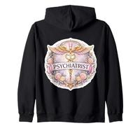Femme Psychiatre Psychiatrie Médecin Médecin Floral Femme Sweat à Capuche