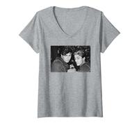 Femme Putain ! Visite du Club Fantastic George Michael Andrew Ridgeley T-Shirt avec Col en V