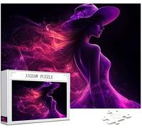 Femme Puzzle 1314 Pièces Adultes, 5D DIY Puzzle Rêve Couleur Puzzles, Jigsaw Jeu éducatif effrayant, Ddifficile pour Adultes avec Emballage Cadeau for Decoration Chambre Murale, Cadeau Homme, Model477