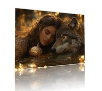 Femme Puzzle Adulte 3000 pièces Educa Puzzles Classiques Impossible Loup Je m'emmerdais Qualité Supérieure Mystery Challenge, avec Inclure Colle, pour Adultes et Enfants Jeu éducatif 81x122cm t-825