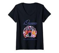 Femme Queen Night at the Opera T-Shirt avec Col en V T-Shirt avec Col en V
