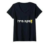 Femme Ramenez-Les à la Maison Maintenant, soutenez immédiatement Israël T-Shirt avec Col en V