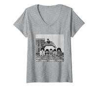 Femme Randy Jackson Saute sur Le Jackson 5 T-Shirt avec Col en V