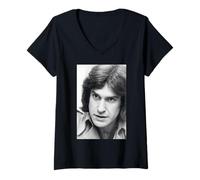 Femme Ray Davies The Kinks You 've Really Got Me Singer 1976 T-Shirt avec Col en V