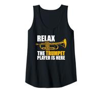 Femme Relax The Trumpet Player is Here Trompette Players Trompette Débardeur
