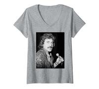 Femme Release Me Chanteur Engelbert Humperdinck 1987 T-Shirt avec Col en V