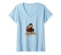 Femme Rendez l'Iran Grand à Nouveau déclaration de liberté de la fierté iranienne Perse T-Shirt avec Col en V